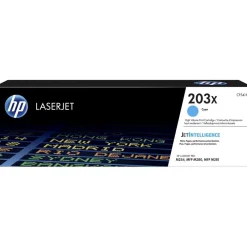 Lasertoner HP 203X 2500 Sidor CF541X Cyan
