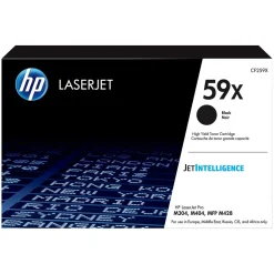 Lasertoner HP 59X 10000 Sidor CF259X Svart