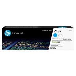 Lasertoner HP 219X 2500 sidor W2191X Cyan