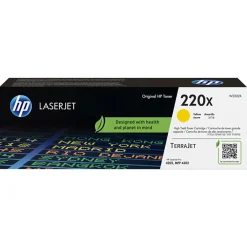 Lasertoner HP 220X 5500 Sidor W2202X Gul