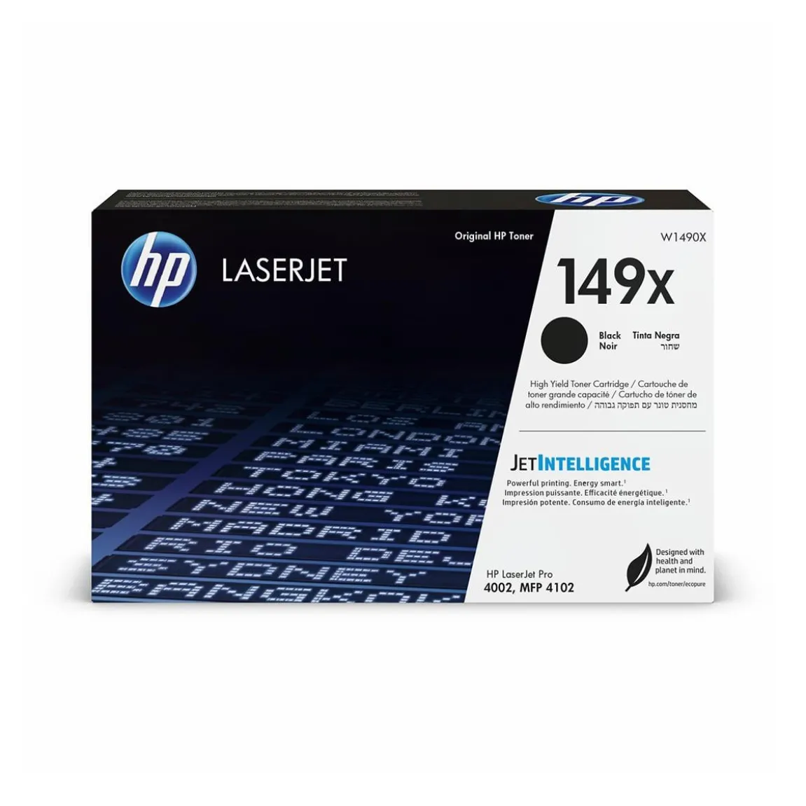 Lasertoner HP 149X 9500 Sidor W1490X Svart