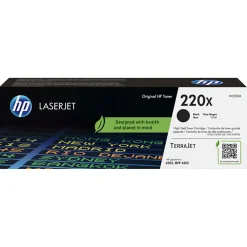 Lasertoner HP 220X 7500 Sidor W2200X Svart