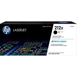 Lasertoner HP 212X 13000 Sidor W2120X Svart