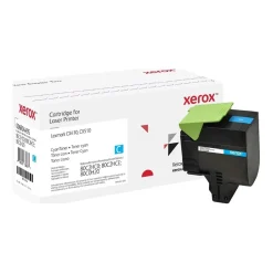 Lasertoner Lexmark CX410 3000 Sidor 80C0H20 Cyan