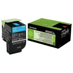Lasertoner Lexmark 3000 Sidor 80C2HCE Cyan