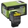 Lasertoner Lexmark 2000 Sidor 80C2SY0 Gul
