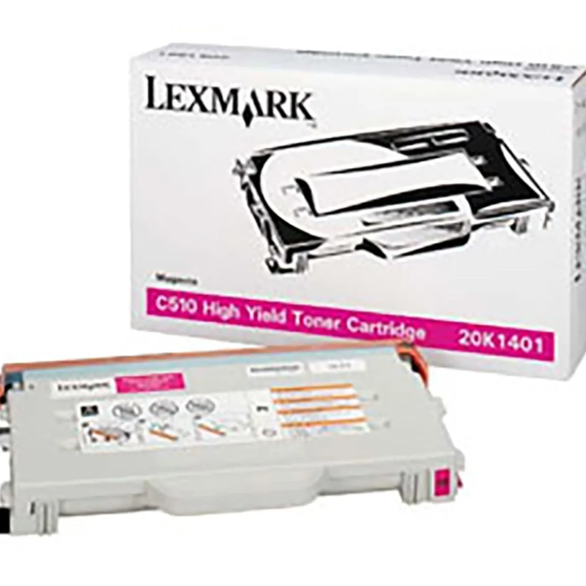 Lasertoner Lexmark 6600 Sidor 20K1401 Magenta