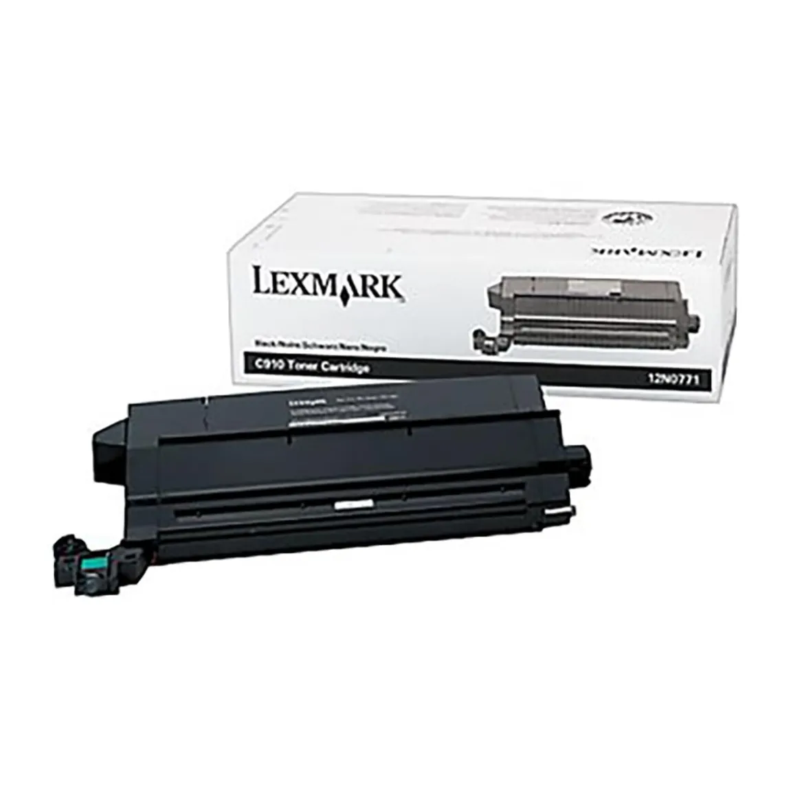Lasertoner Lexmark 14000 Sidor 12N0771 Svart