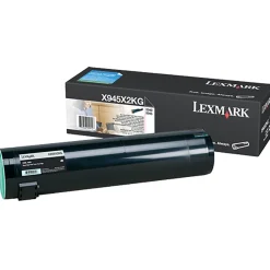 Lasertoner Lexmark 36000 Sidor X945X2KG Svart