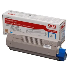 Lasertoner OKI 43872307 Cyan