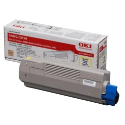 Lasertoner OKI 43865721 Gul