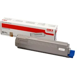 Lasertoner OKI 7300 Sidor 44643001 Gul