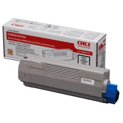 Lasertoner OKI 43865724 Svart