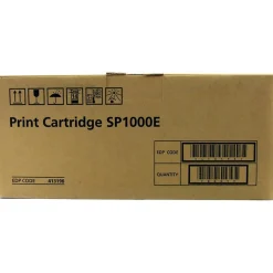 Lasertoner Ricoh 4000 Sidor 413196/SP1000E Svart