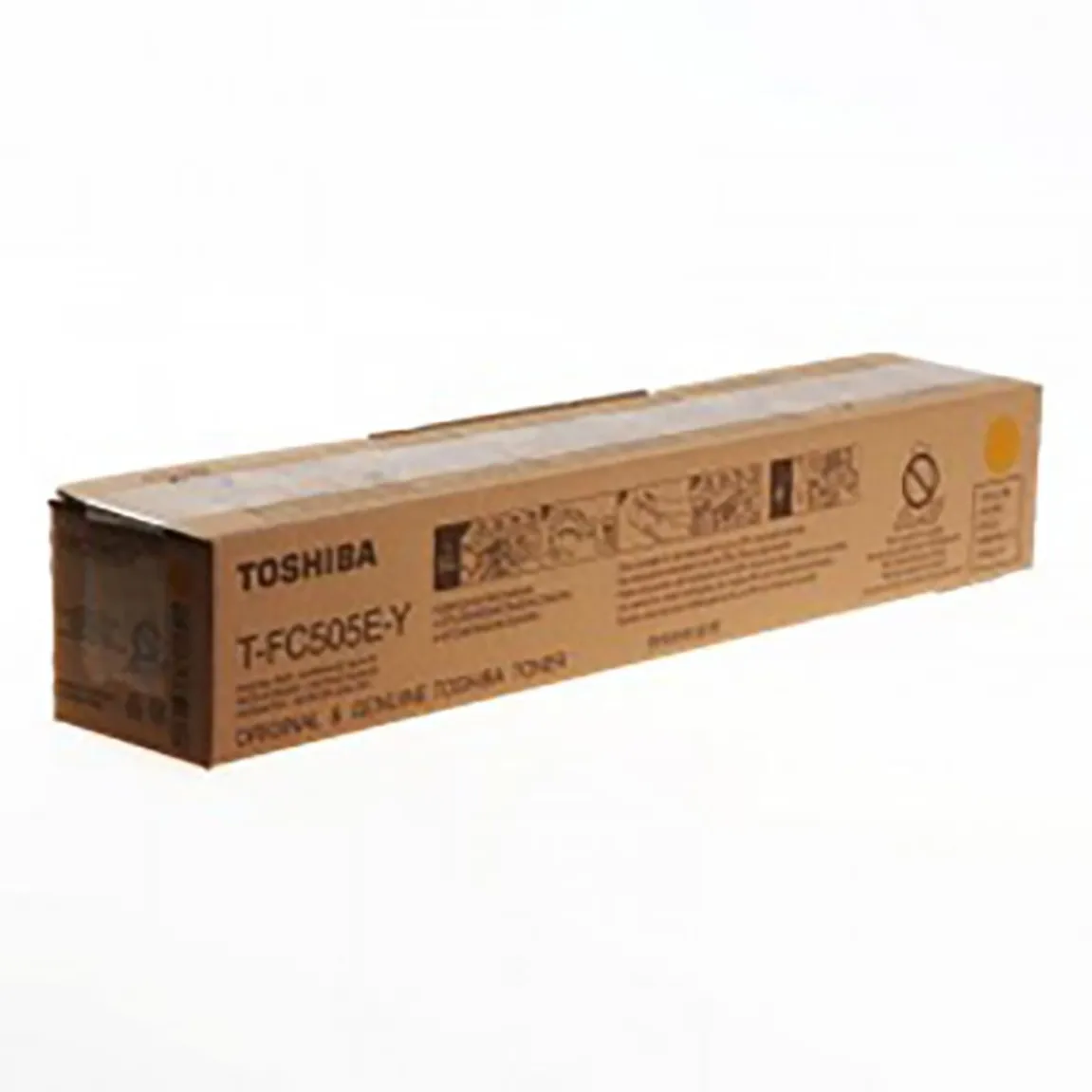 Lasertoner Toshiba T-FC505EY 33600sid Gul