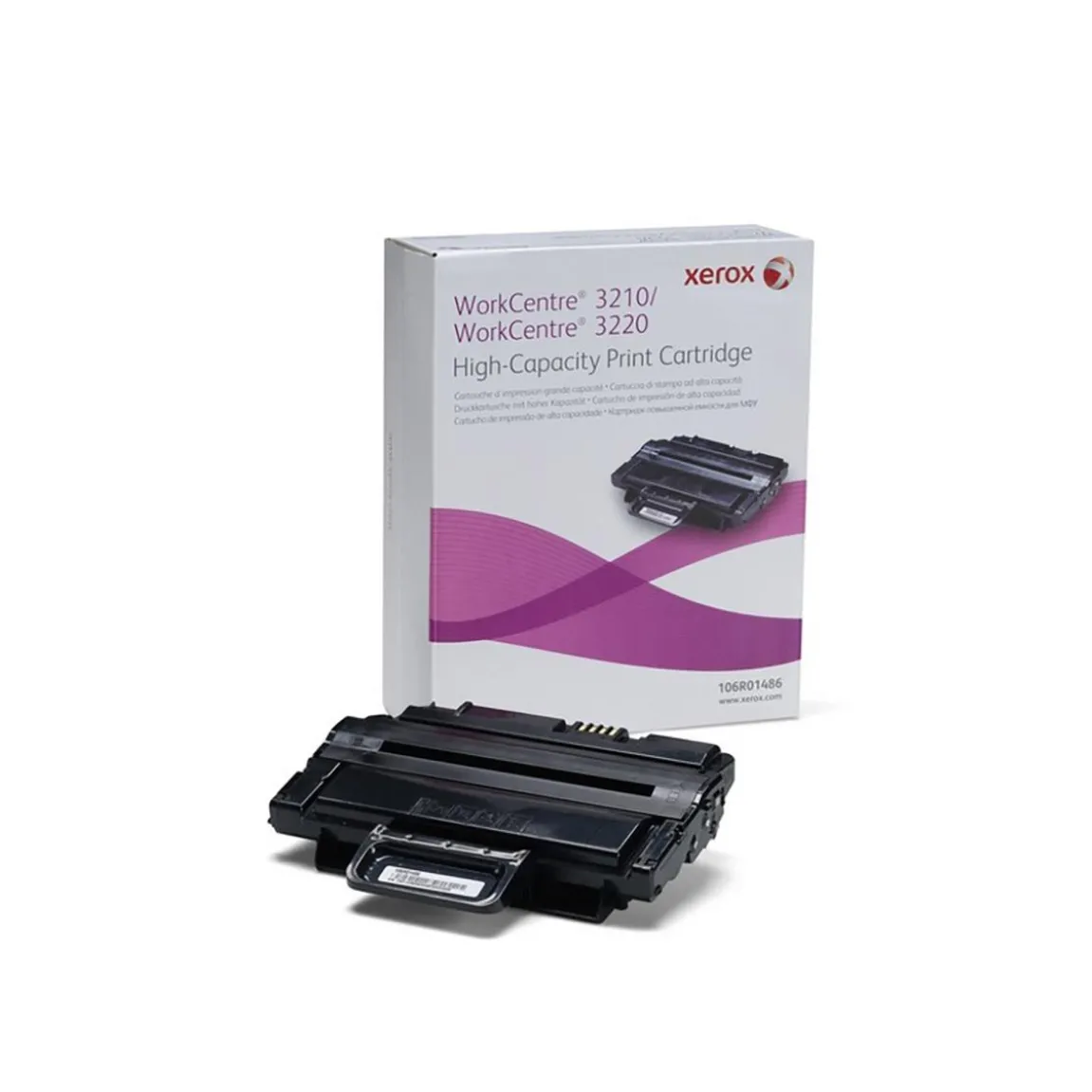 Lasertoner Xerox 4100 Sidor 106R01486 Svart