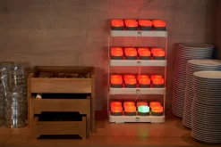 LED Duni Ladningsstation Vit