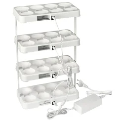 LED Duni Ladningsstation Vit