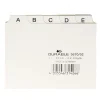 Ledkort Durable A-Z PP Vit A7