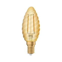 LED-lampa E14 2,5W 2400K 220lm Guld