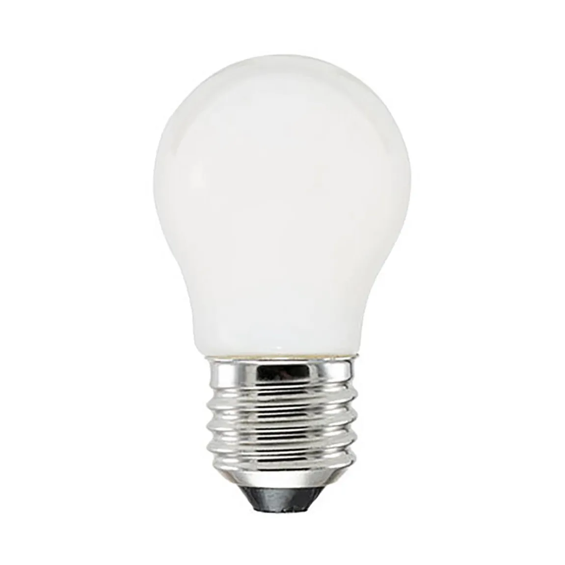 LED-lampa E27 4,5W(40W) Opalvit Klot Dimbar