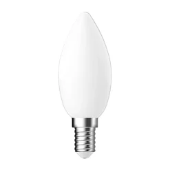 LED-lampa E14 4W(25W) Opalvit Kron Dimbar