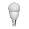 LED-lampa GE E14 6W(40W) Opalvit Klot dimbar