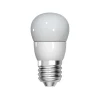 LED-lampa GE E27 2,5W (25W) opalvit Klot ej dimbar