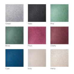 Ljudabsorbent Plain Panel Vägghängd Gravel