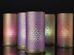 Ljushållare Duni Bliss Guld 140x75mm