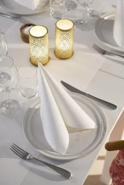 Ljushållare Duni Bliss Guld 140x75mm