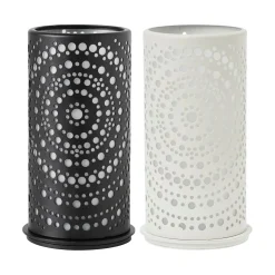 Ljushållare LED Duni Billy Metall Svart 140x75mm