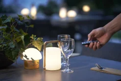Ljushållare LED Duni Brother Bambu 105x110mm
