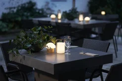 Ljushållare LED Duni Brother Bambu 105x110mm
