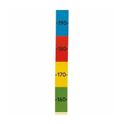 Längddekal Råndekal 155-195cm) 4-Färgad 400x50mm