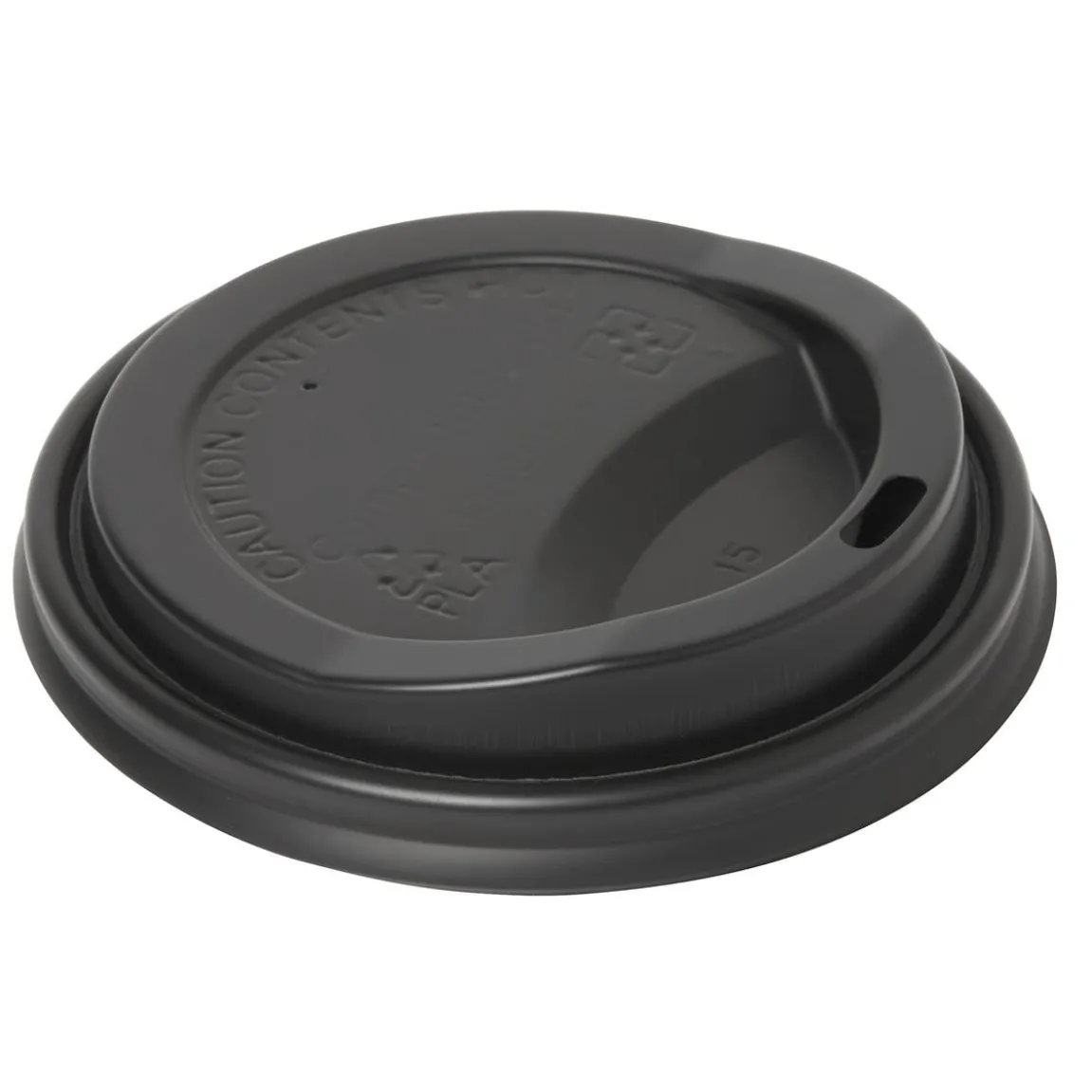 Lock Till Pappersmugg Duni CPLA Till 36/47cl Svart
