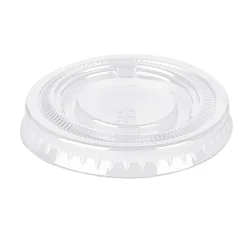 Lock Till Plastbägare Rund PET Klar Till Ø44mm