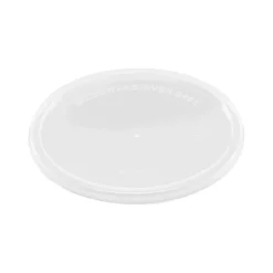 Lock Till Plastbägare Rund PP Klar Till Ø120mm