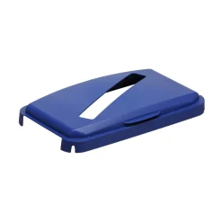 Lock Till Återvinningskärl Durable Durabin 60 Papper Blå