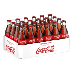 Läsk Coca-Cola Glasflaska 33cl