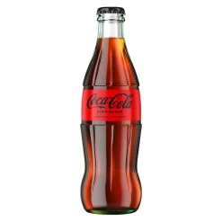 Läsk Coca-Cola Zero Glasflaska 33cl