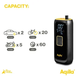 Luftpump Aqiila Airbird C4 Batteridriven
