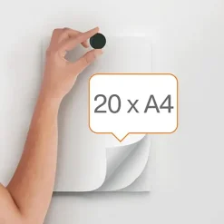 Magnet Nobo för Glastavlor 38mm Svart