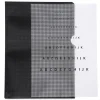 Mapp PP Security 0,17/0,35mm Transparent Svart A4
