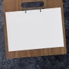 Menyhållare Securit Walnut Handtag A4