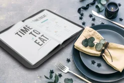 Menypärm Securit Essential Svart A5
