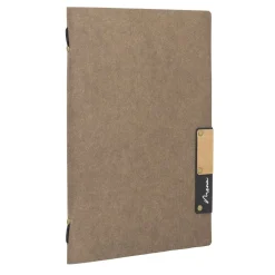 Menypärm Securit Nature Brun A5