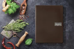 Menypärm Securit Raw Brun A4