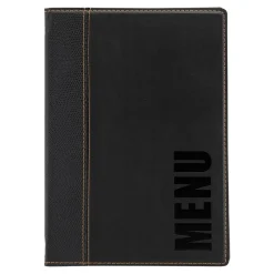 Menypärm Securit Trendy Svart A5