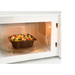 Mikrovågsugn Black+Decker Manuella vred 700W Vit 20L